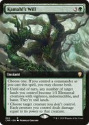 Kamahl's Will (CMR-680) [Commander Legends]: (Extended Art) Foil