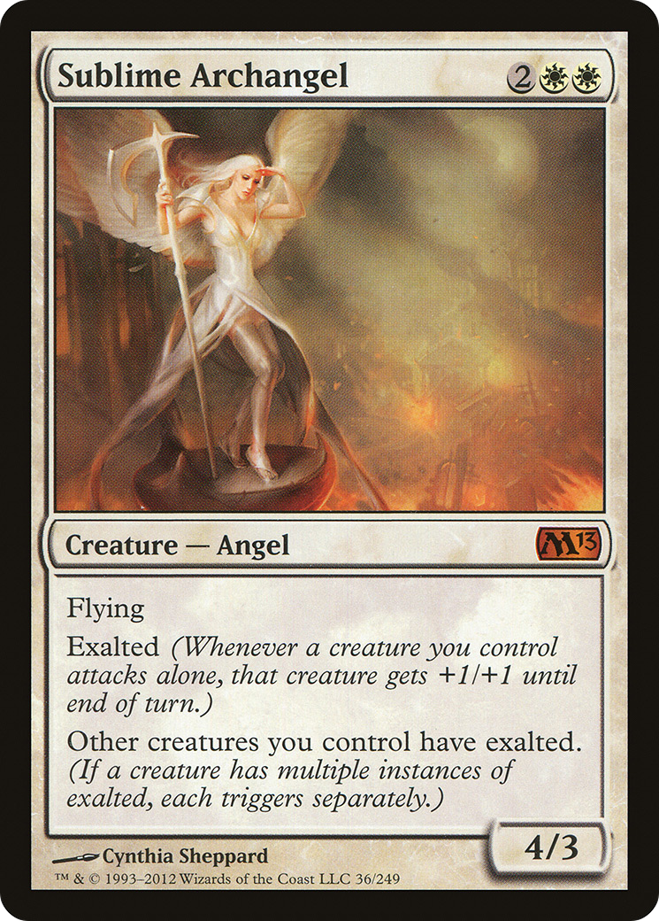 Sublime Archangel (M13-036) [Magic 2013]
