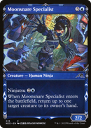 Moonsnare Specialist (Showcase) (NEO-335) [Kamigawa: Neon Dynasty] Foil
