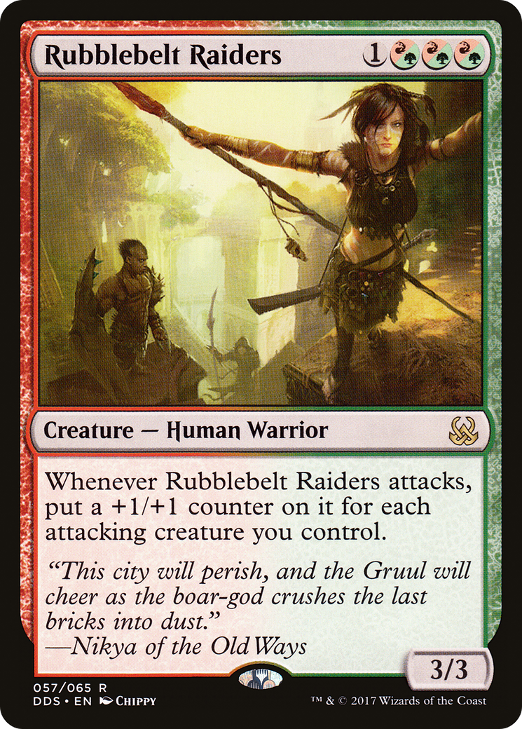 Rubblebelt Raiders (DDS-057) [Duel Decks: Mind vs. Might]