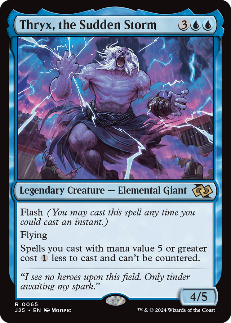 Thryx, the Sudden Storm (J25-065) [Foundations Jumpstart]