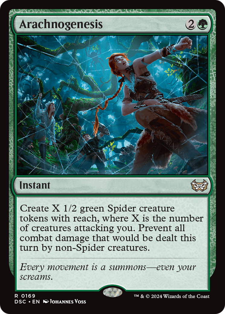 Arachnogenesis (DSC-169) [Duskmourn: House of Horror Commander]