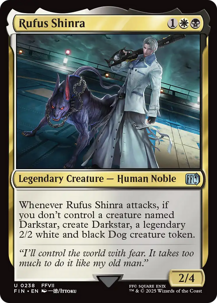 Rufus Shinra (FIN-238) [FINAL FANTASY] Foil