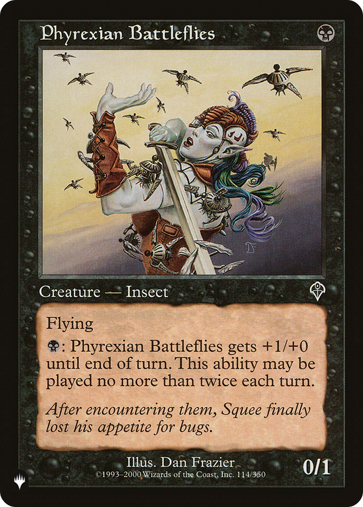 Phyrexian Battleflies (LIST-INV-114) [The List]