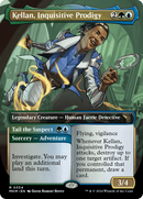 Kellan, Inquisitive Prodigy // Tail the Suspect (MKM-334) [Murders at Karlov Manor] (Borderless) Foil