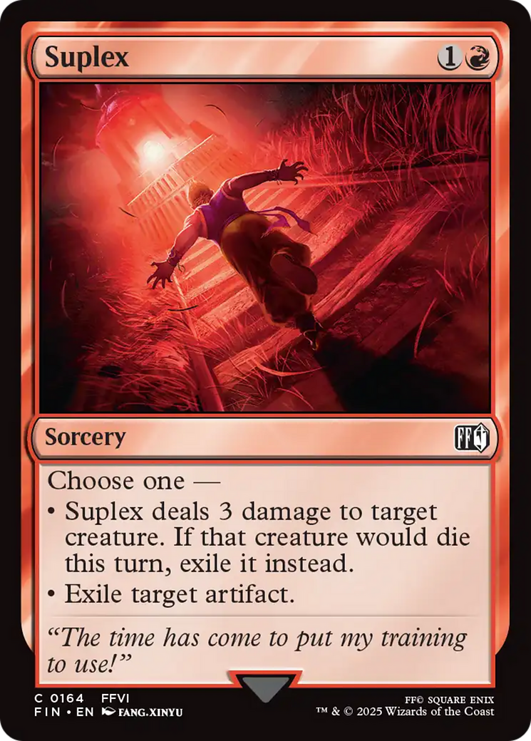 Suplex (FIN-164) [FINAL FANTASY] Foil