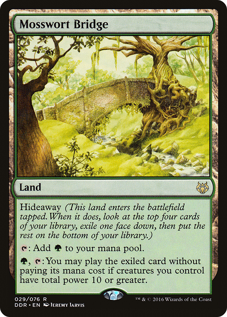 Mosswort Bridge (DDR-029) [Duel Decks: Nissa vs. Ob Nixilis]