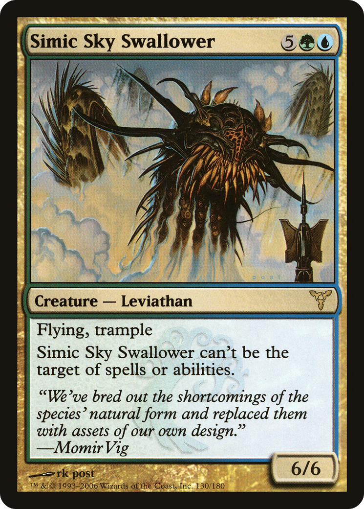 Simic Sky Swallower (DIS-130) [Dissension] Foil