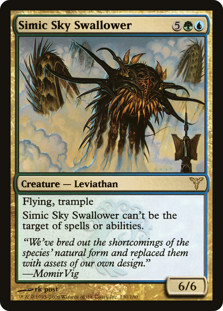 Simic Sky Swallower (DIS-130) [Dissension]