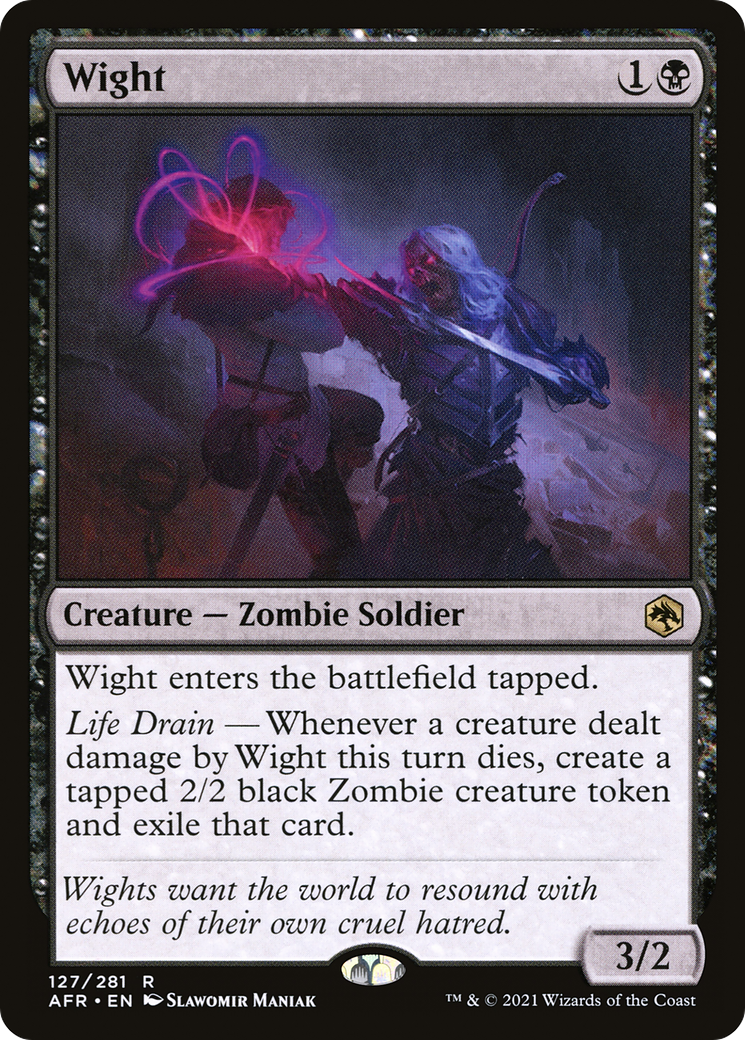 Wight (AFR-127) [Adventures in the Forgotten Realms]
