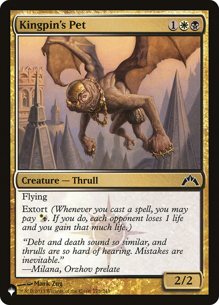 Kingpin's Pet (LIST-GTC-173) [The List]