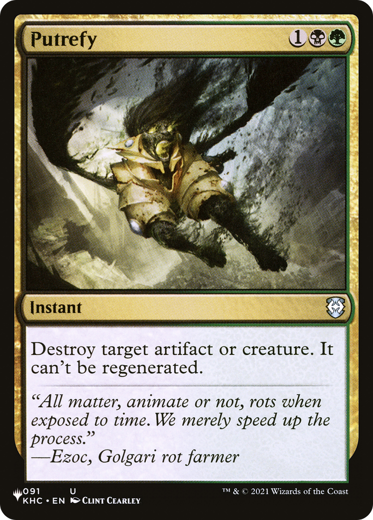 Putrefy (LIST-KHC-91) [The List]