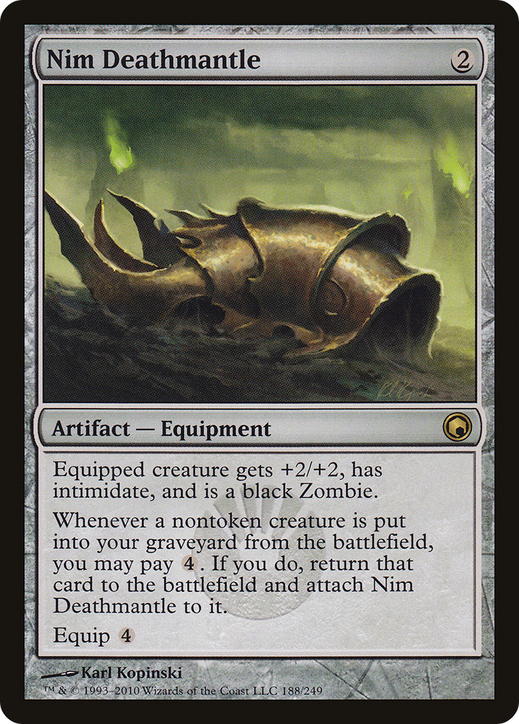 Nim Deathmantle (SOM-188) [Scars of Mirrodin] Foil