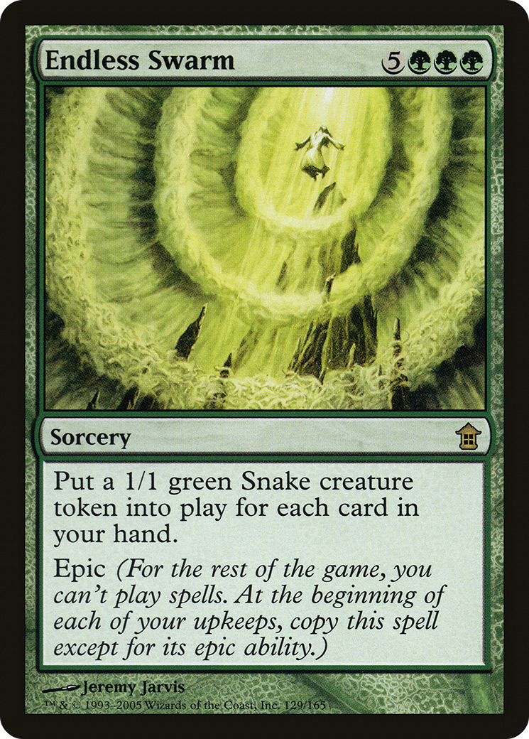 Endless Swarm (SOK-129) [Saviors of Kamigawa] Foil