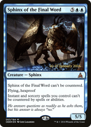 Sphinx of the Final Word (PRE-63S) [Oath of the Gatewatch Promos] Foil