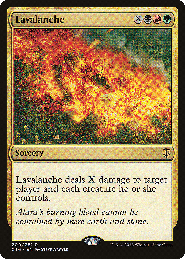 Lavalanche (C16-209) [Commander 2016]