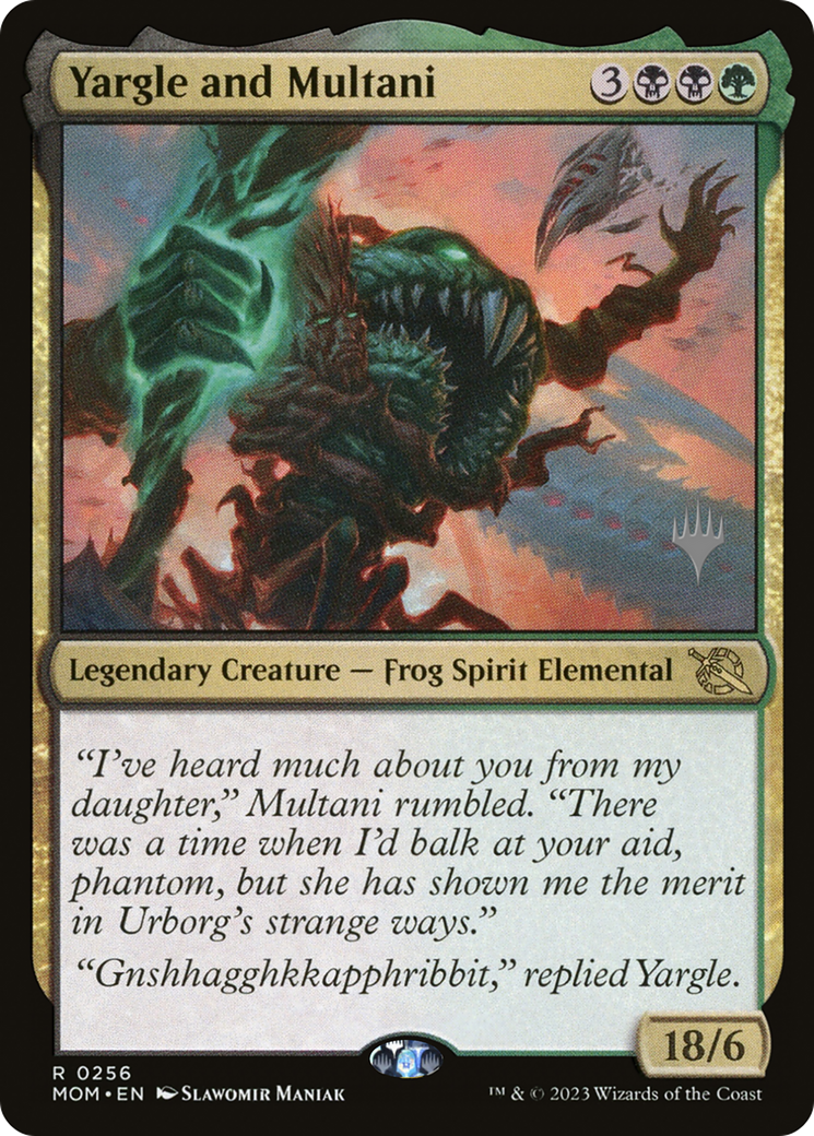 Yargle and Multani (PPMOM-256P) [March of the Machine Promos]