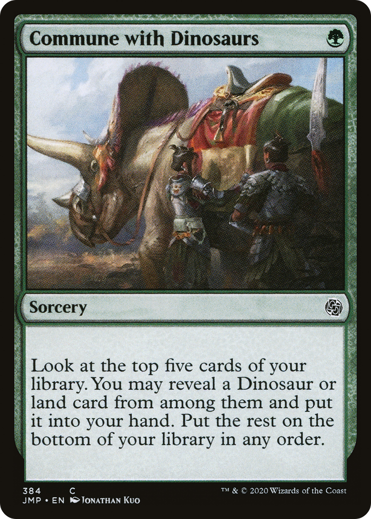 Commune with Dinosaurs (JMP-384) [Jumpstart]