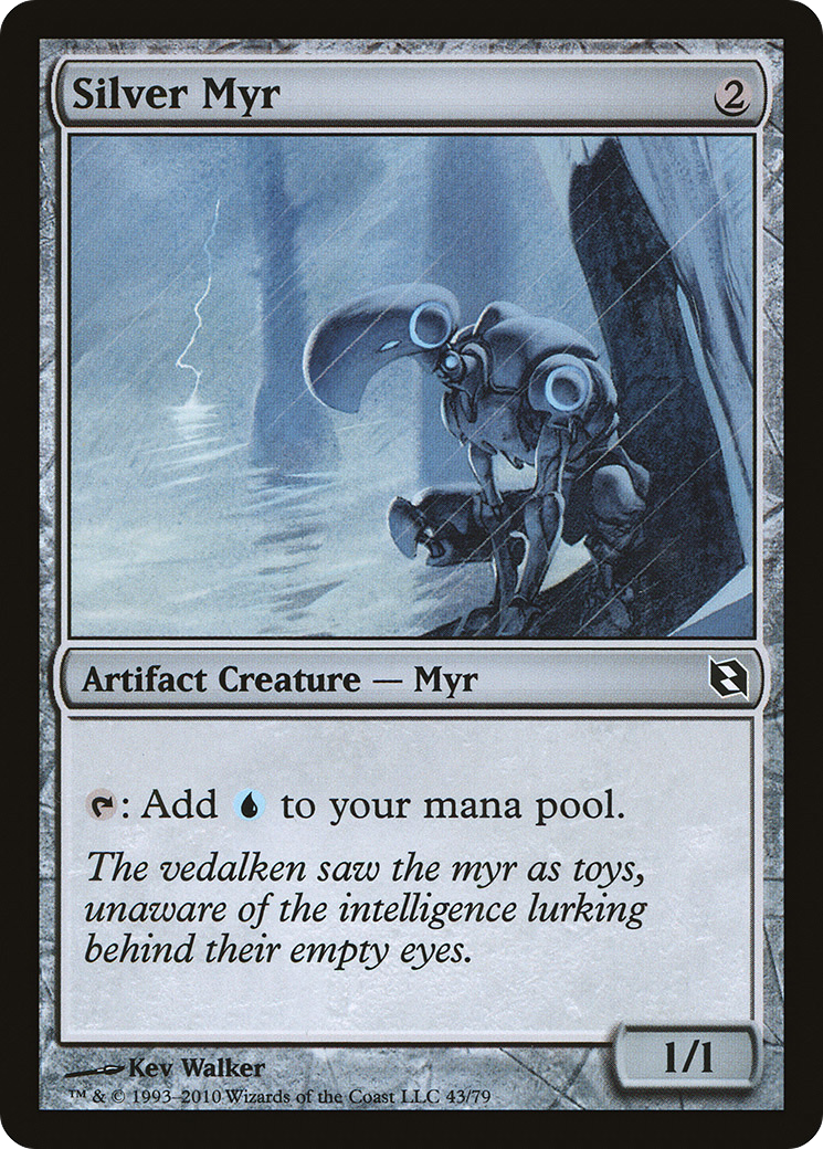 Silver Myr (DDF-043) [Duel Decks: Elspeth vs. Tezzeret]