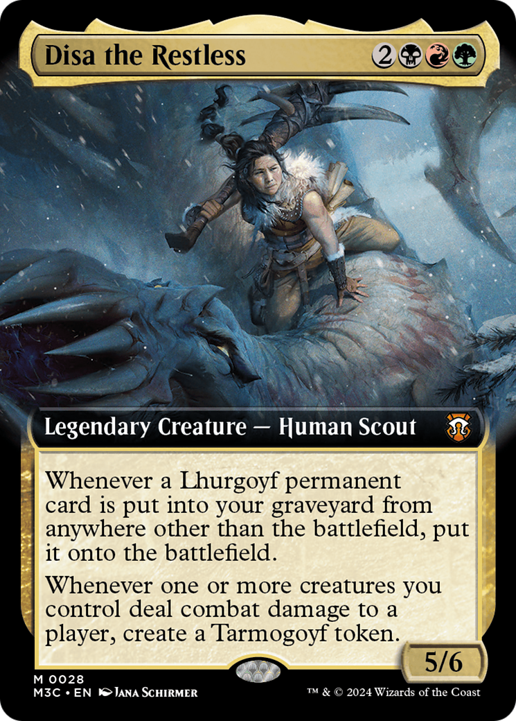 Disa the Restless (M3C-028) [Modern Horizons 3 Commander]: (Extended Art)