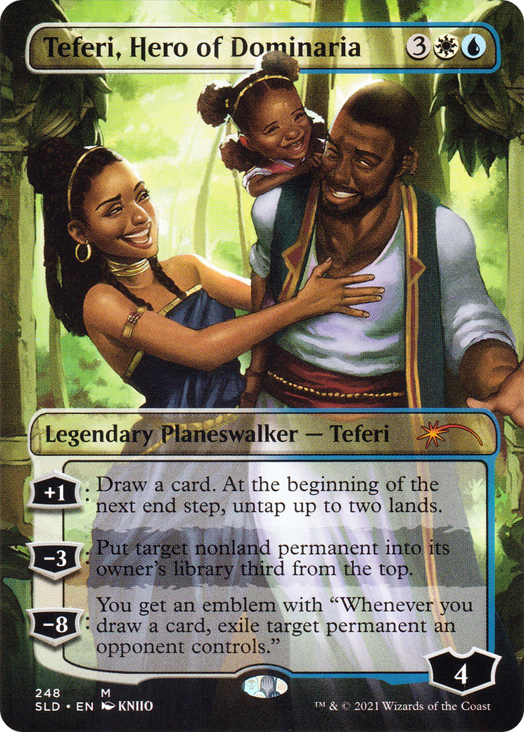 Teferi, Hero of Dominaria (SLD-248) [Secret Lair Drop] (Borderless)