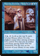 Muzzio, Visionary Architect (Retro Frame) (BRC-089) [The Brothers' War Commander]