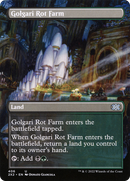 Golgari Rot Farm (Borderless) (2X2-406) [Double Masters 2022]