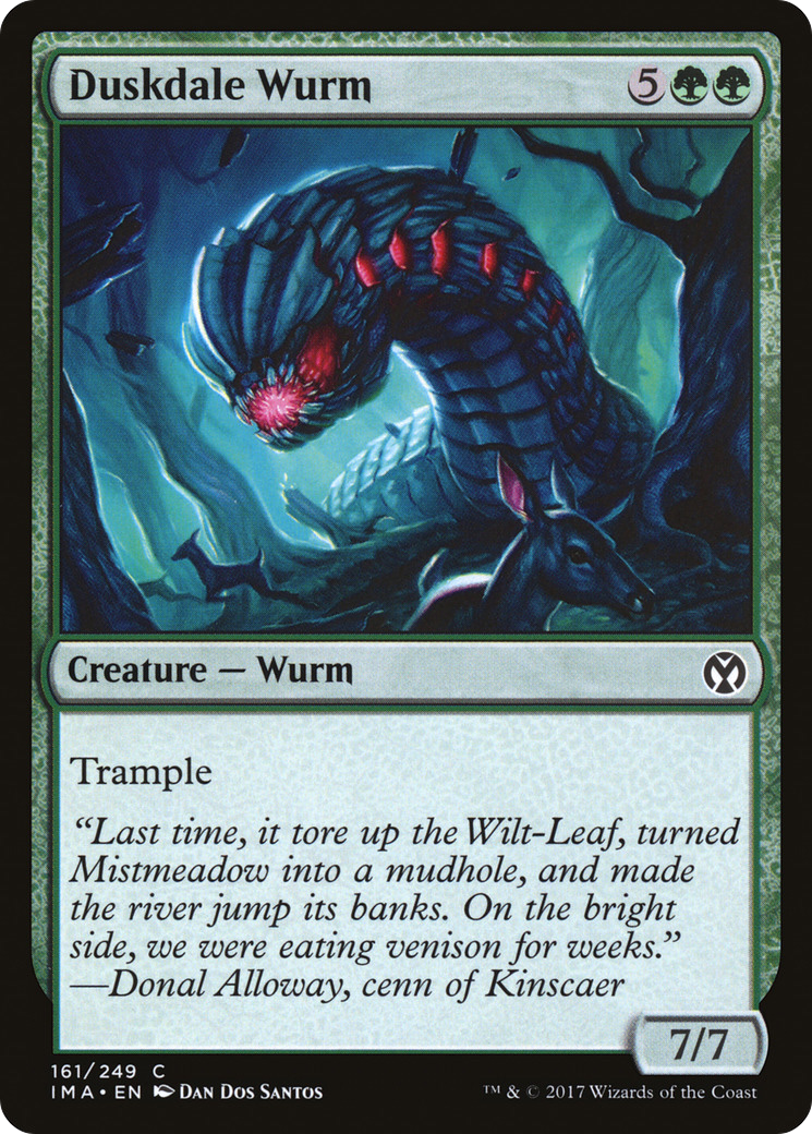 Duskdale Wurm (IMA-161) [Iconic Masters]