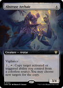 Abstruse Archaic (CMM-744) [Commander Masters]: (Extended Art)