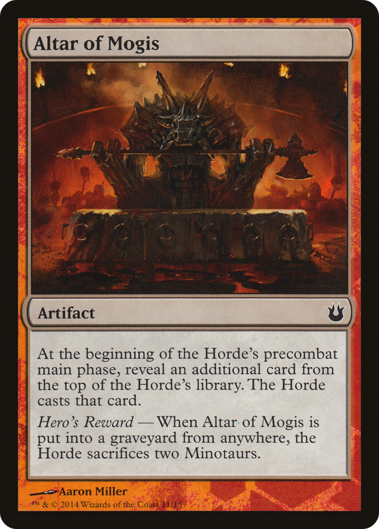 Altar of Mogis (HERO-011) [Battle the Horde]
