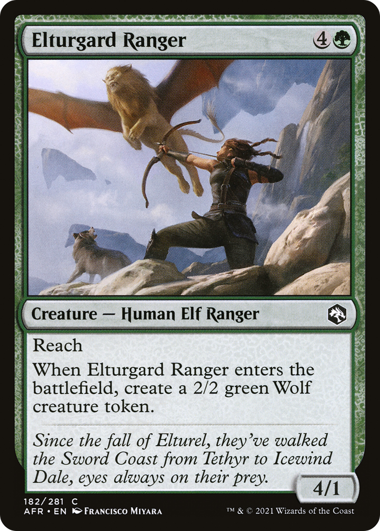 Elturgard Ranger (AFR-182) [Adventures in the Forgotten Realms]