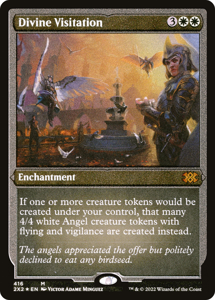 Divine Visitation (Foil Etched) (2X2-416) [Double Masters 2022] Foil