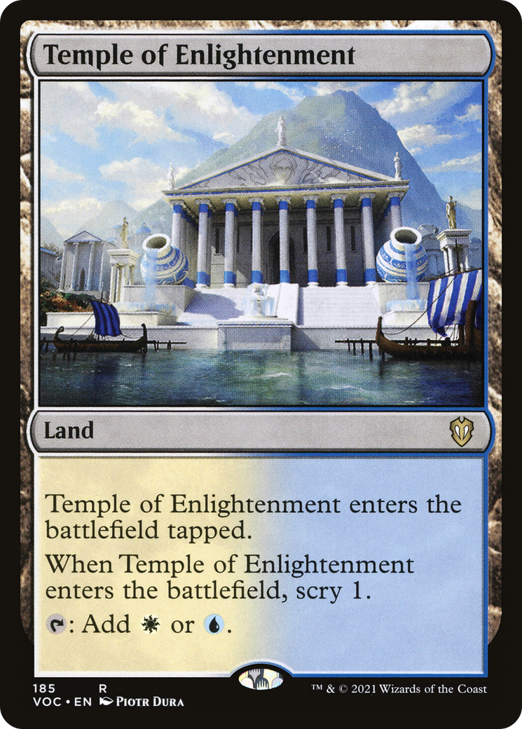 Temple of Enlightenment (VOC-185) [Crimson Vow Commander]