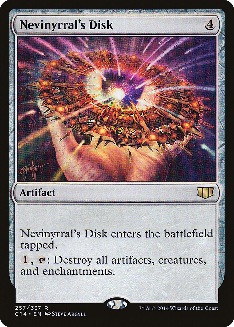 Nevinyrral's Disk (C14-257) [Commander 2014]