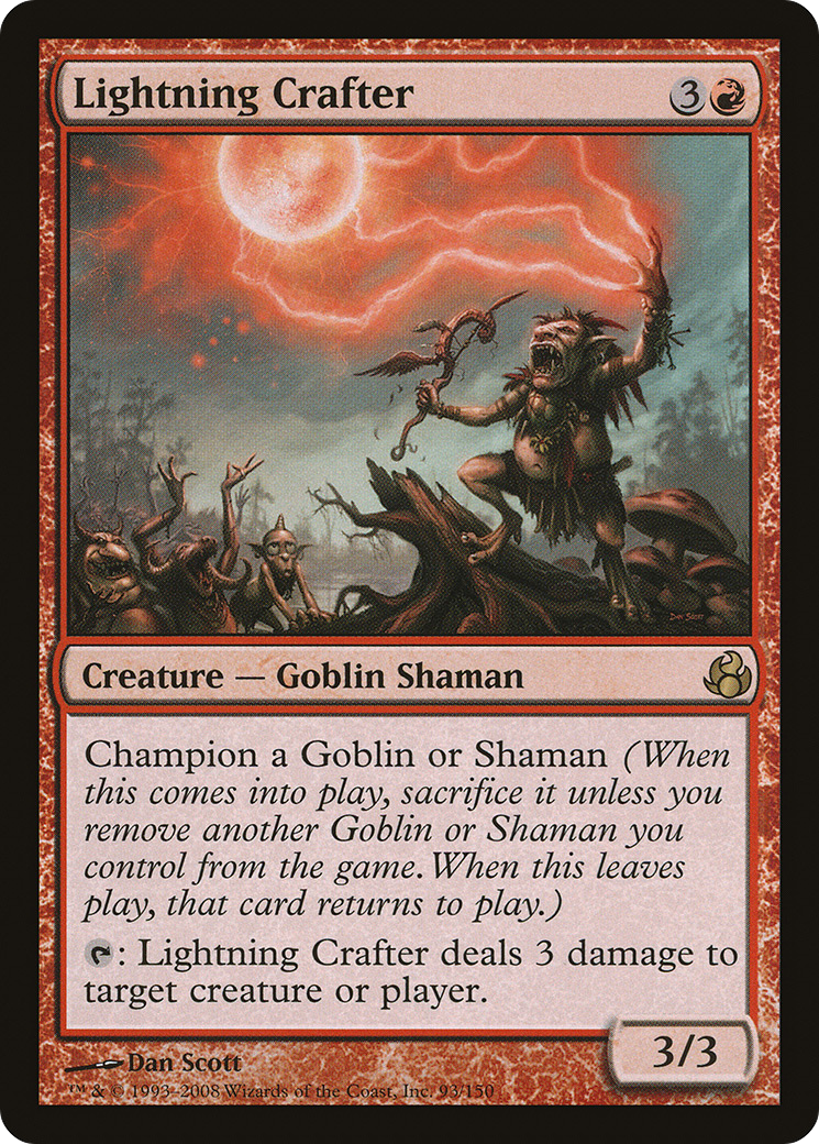 Lightning Crafter (MOR-093) [Morningtide] Foil