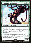 Prowling Serpopard (PRE-180S) [Amonkhet Promos] Foil