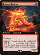 Inferno Project (Extended Art) (C21-379) [Commander 2021]