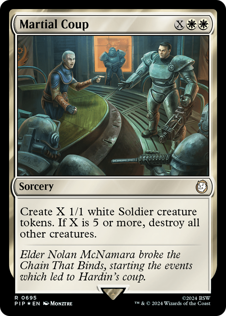 Martial Coup (PIP-695) [Fallout] Foil