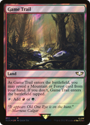 Game Trail (Surge Foil) (40K-282) [Warhammer 40,000 Commander] Foil