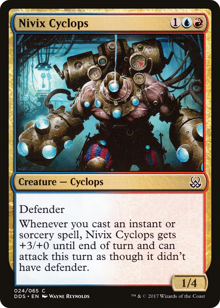 Nivix Cyclops (DDS-024) [Duel Decks: Mind vs. Might]