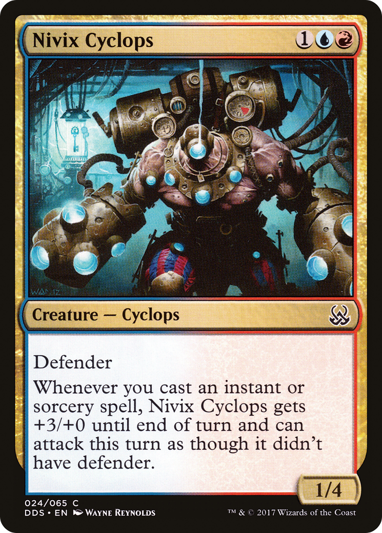 Nivix Cyclops (DDS-024) [Duel Decks: Mind vs. Might]