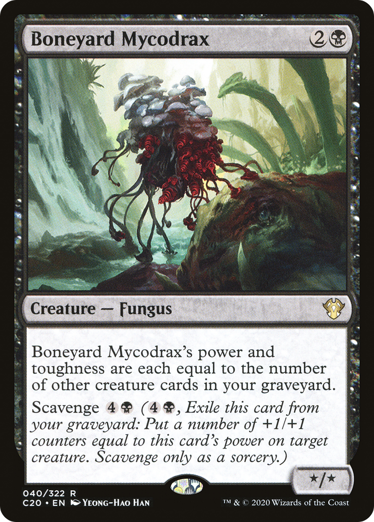 Boneyard Mycodrax (C20-040) [Commander 2020]