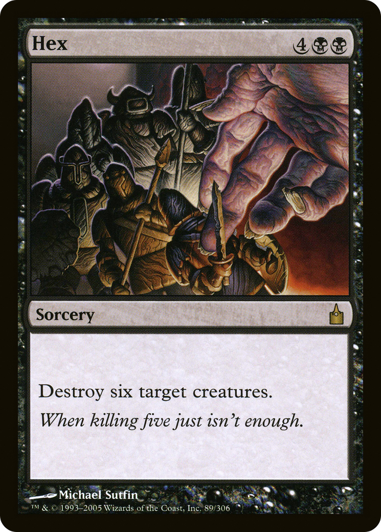 Hex (RAV-089) [Ravnica: City of Guilds]