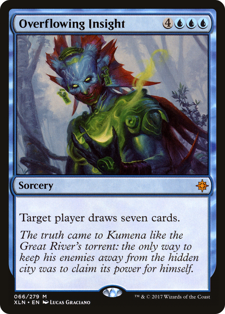 Overflowing Insight (XLN-066) [Ixalan]