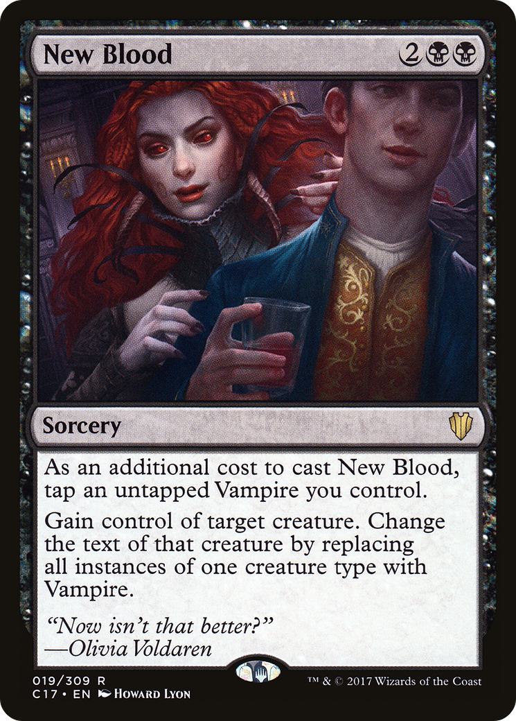 New Blood (C17-019) [Commander 2017]
