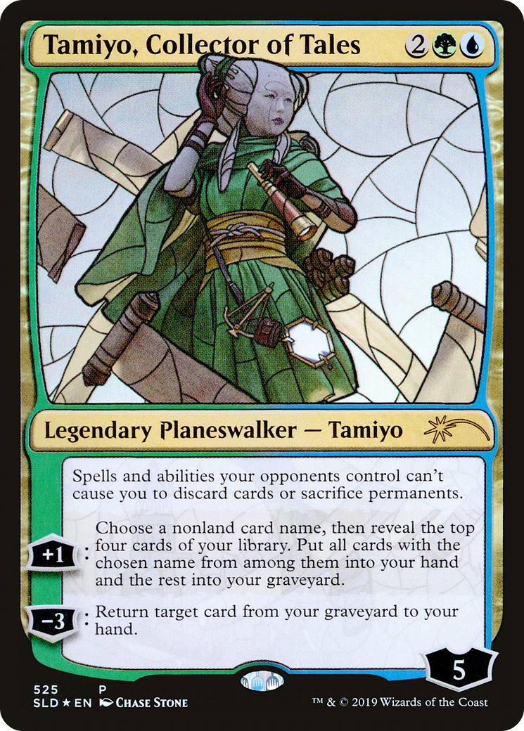 Tamiyo, Collector of Tales (SLD-525) [Secret Lair Drop] Foil