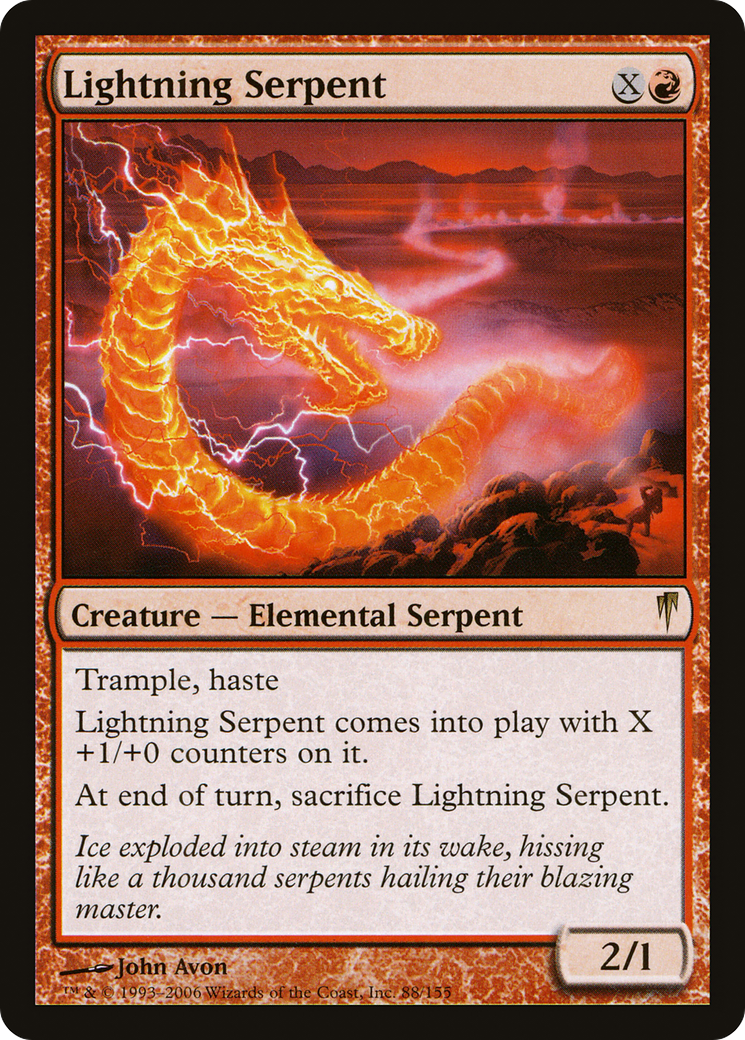 Lightning Serpent (CSP-088) [Coldsnap]