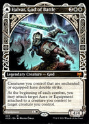 Halvar, God of Battle // Sword of the Realms (KHM-299) [Kaldheim]: (Showcase) Foil