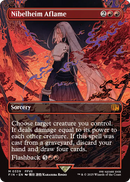 Nibelheim Aflame (Borderless) (FIN-339) [FINAL FANTASY] Foil