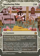 Smothering Tithe (WOT-013) [Wilds of Eldraine: Enchanting Tales]: (Showcase) (Borderless) Foil